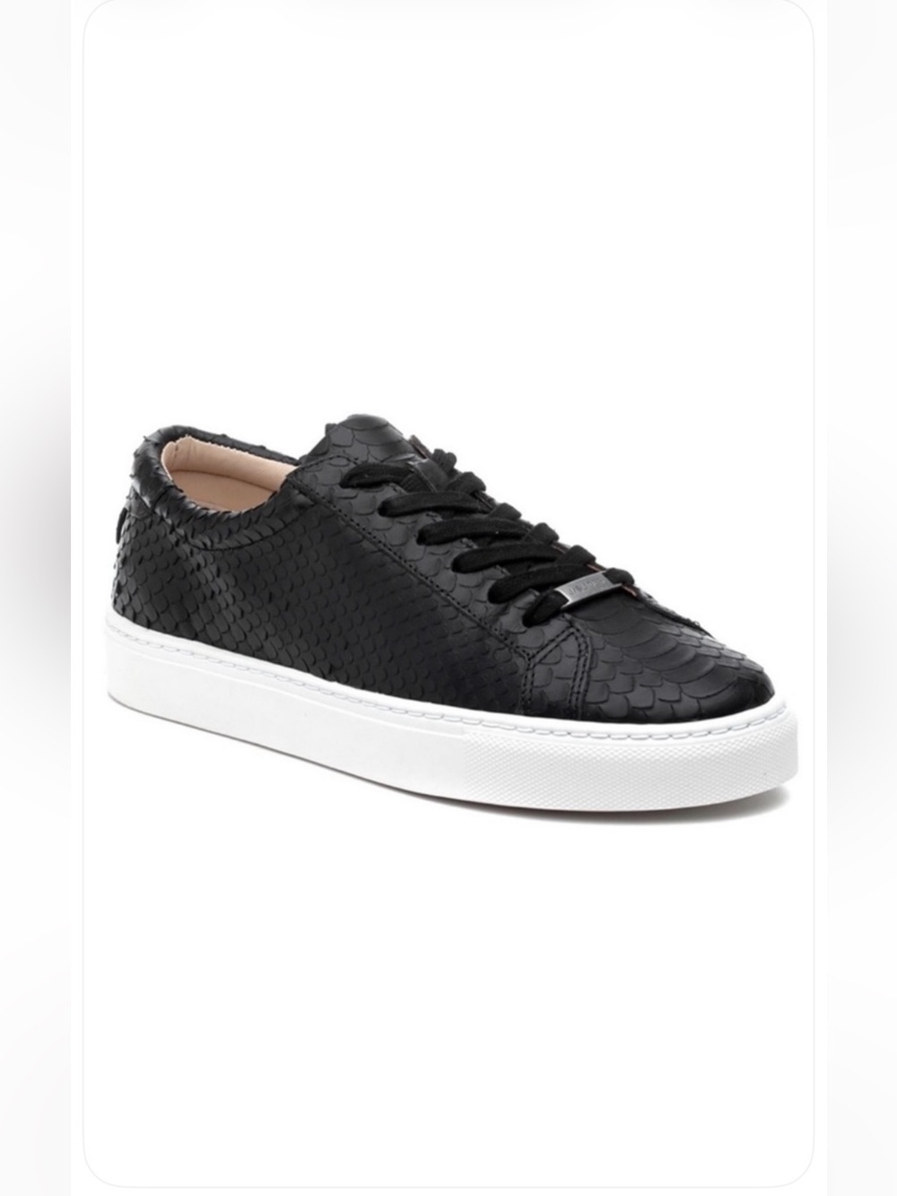🛍️ New J/Slides Snake-Embossed Leather Platform Sneakers